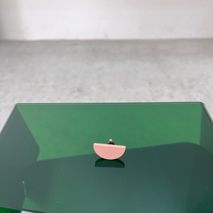 corchea /  half circle pierce【pink beige】