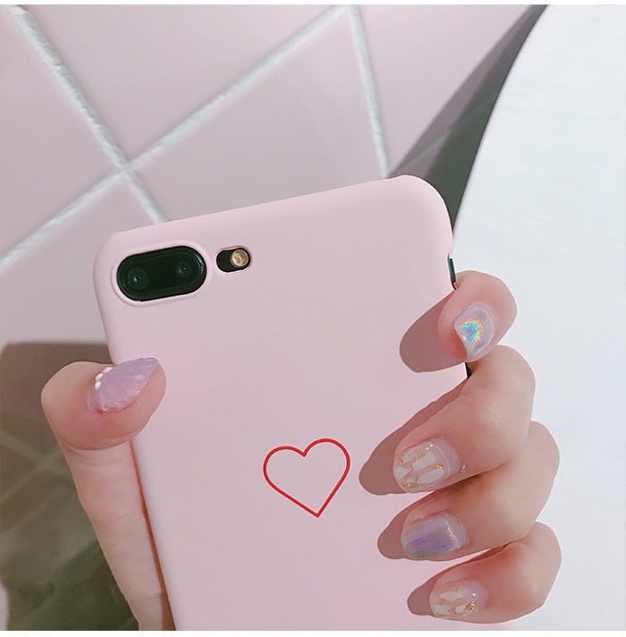 Iphone Se2 11シリーズ対応 シンプルハートマーク Spca0001bk スマホケース Iphoneケース Cororin かわいいスマホケース専門店