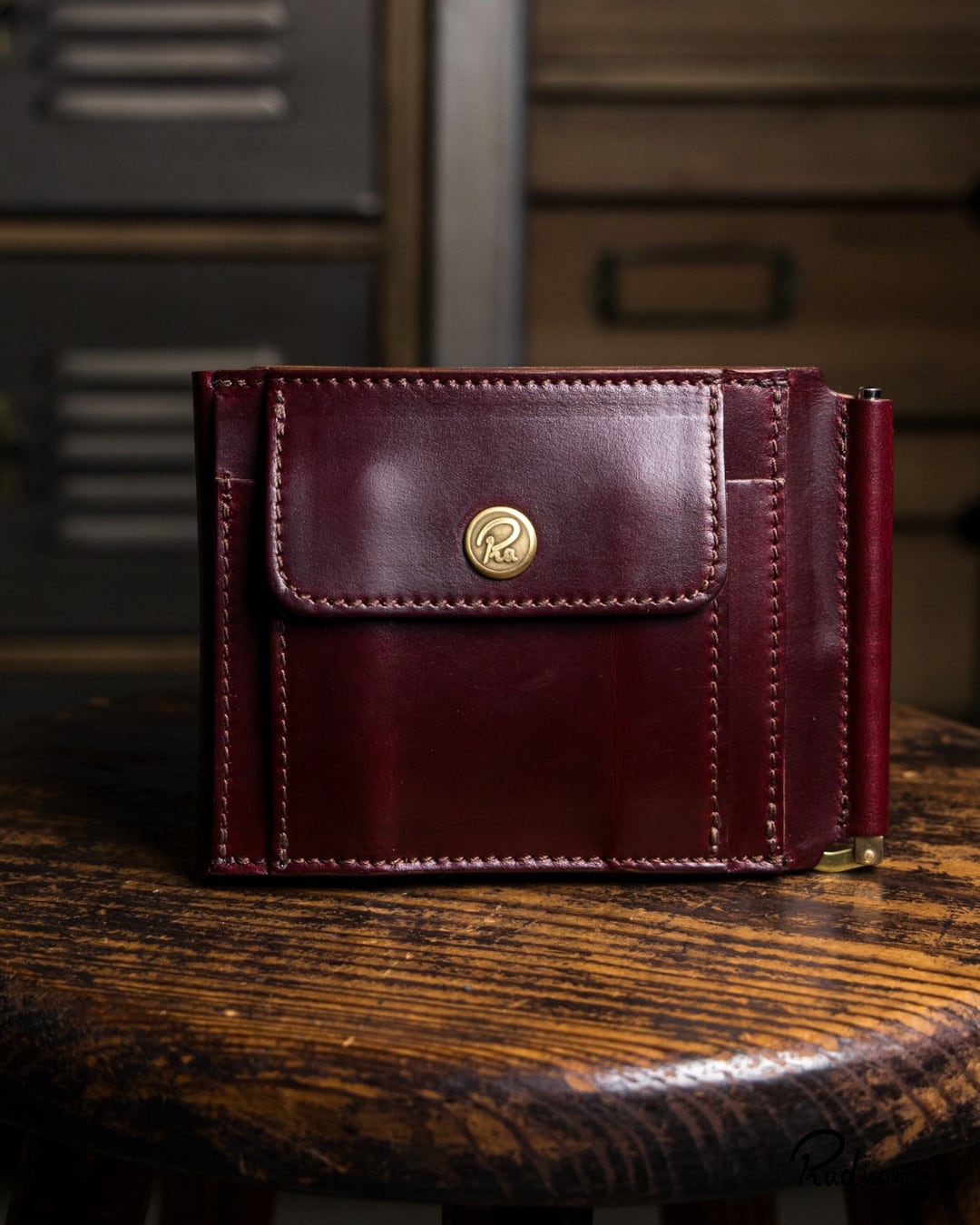 money clip / RW-09 クロムエクセル バーガンディ 【数量限定