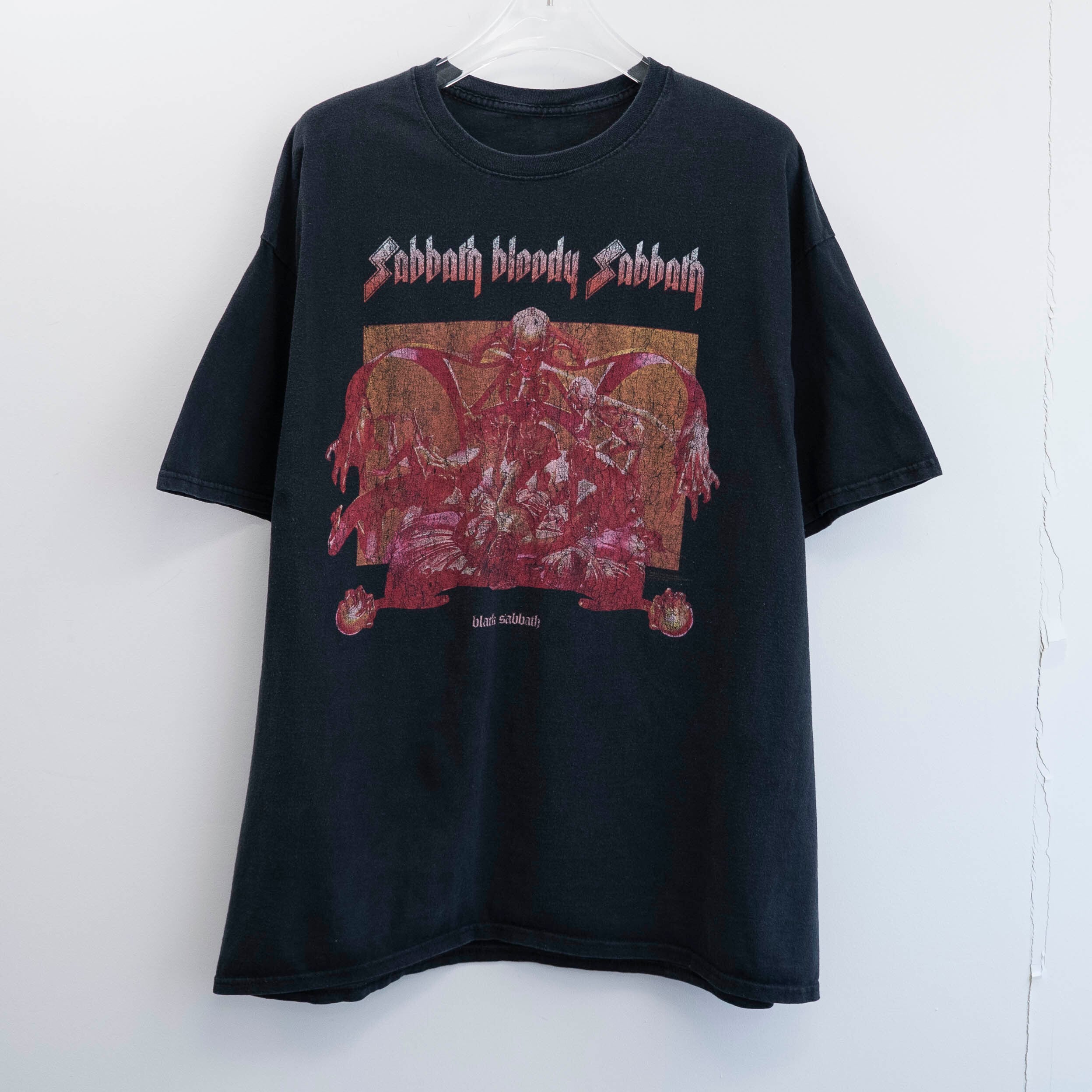 Black Sabbath " Sabbath Bloody Sabbath " Cut Tag Fits XL 【E2-54】