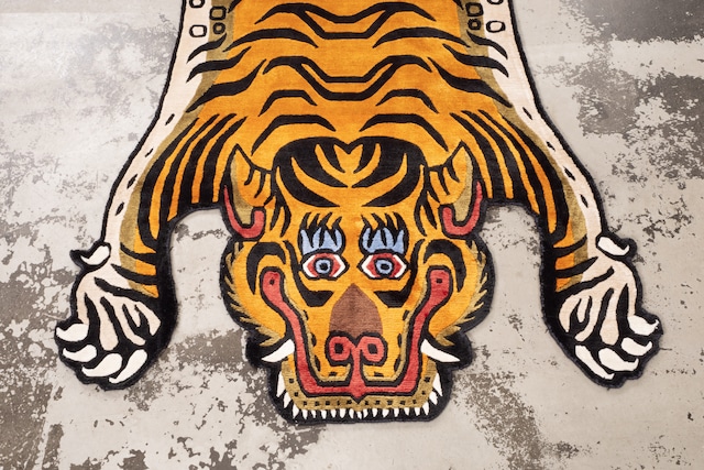 Tibetan Tiger Rug 《Lサイズ•シルク129》チベタンタイガーラグ