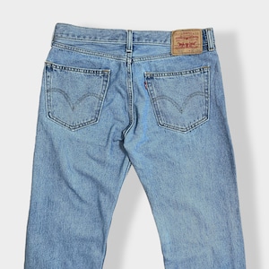 【LEVI'S】505 STRAIGHT FIT デニム ジーパン ジーンズ ストレートフィット テーパード ジッパーフライ W32 L34 リーバイス US古着