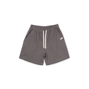 Nercocia.「WASHI」Blend Short Pants（ねるこっちゃ 和紙ブレンドショートパンツ）消炭色