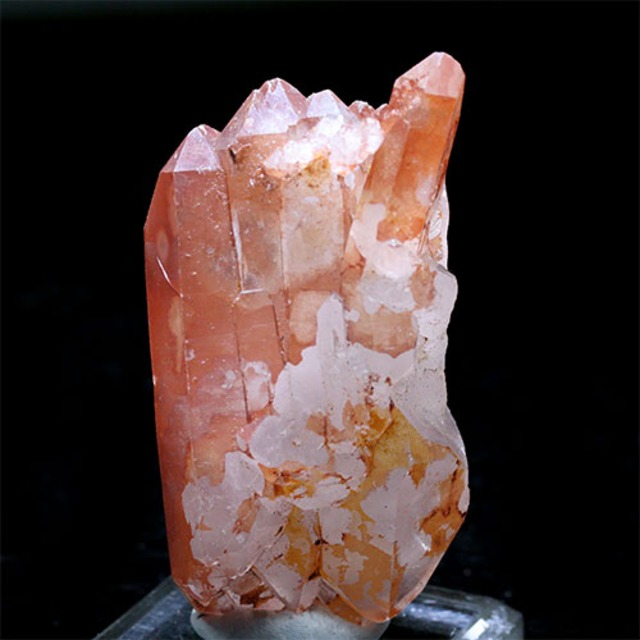 〔D452-9〕コリント産 タンジェリンクォーツ クラスター マンダリンクォーツ Tanjerine Quartz 蜜柑水晶【メール便不可】