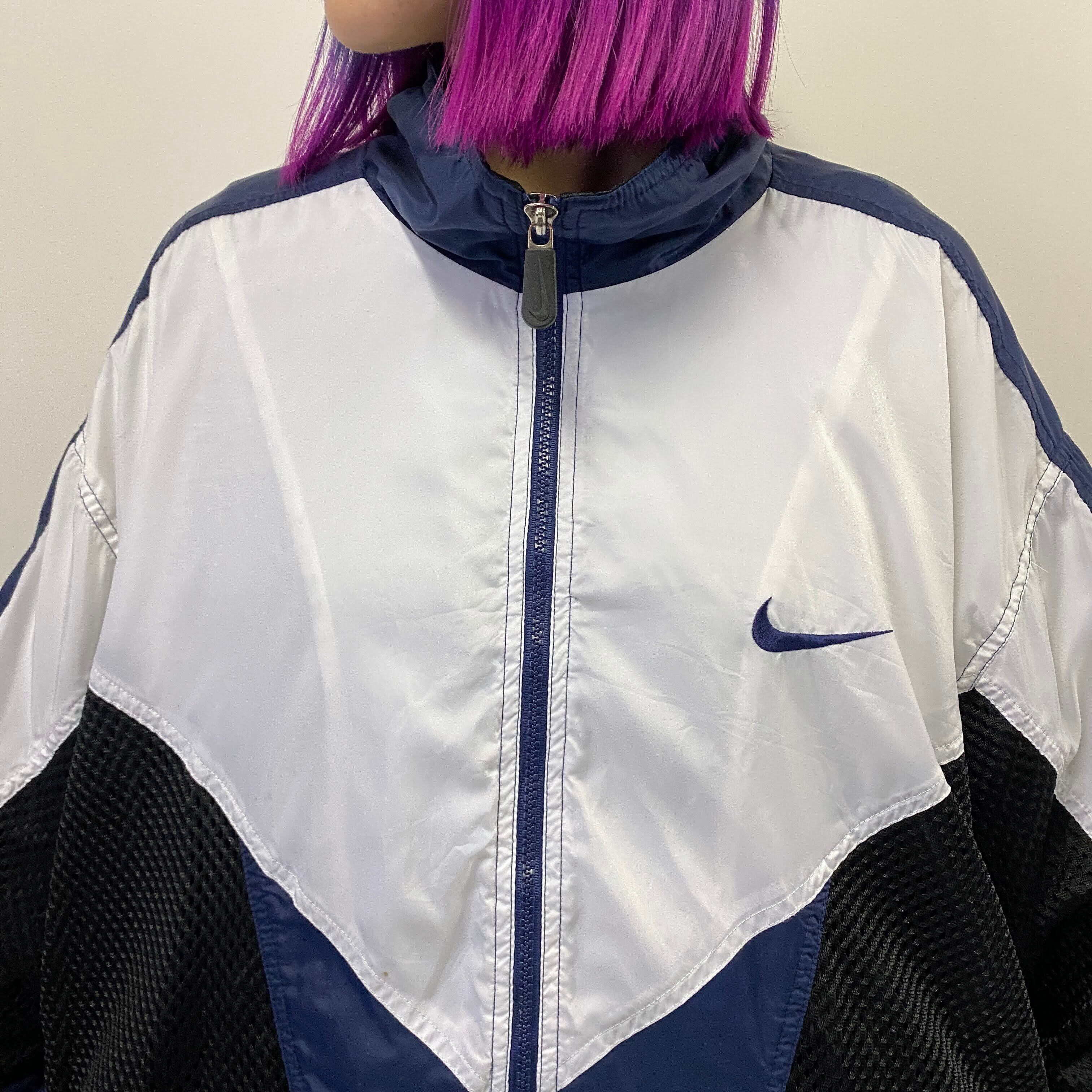 90年代〜00年代 NIKE ナイキ ス バックロゴ 刺? メッシュ切替 ナイロン ...