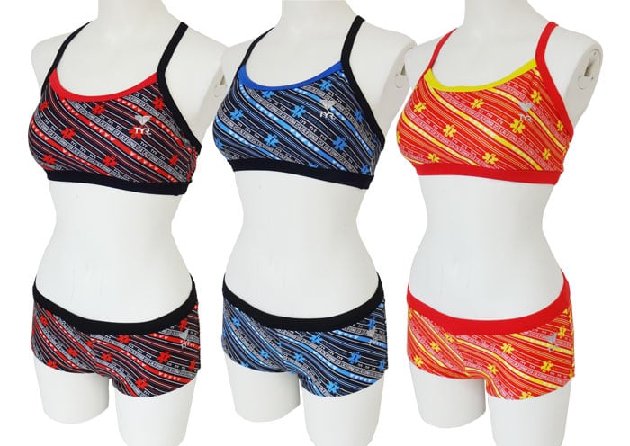 TYR×GUARD レディース水着 カリフォルニア【ワークアウトビキニ