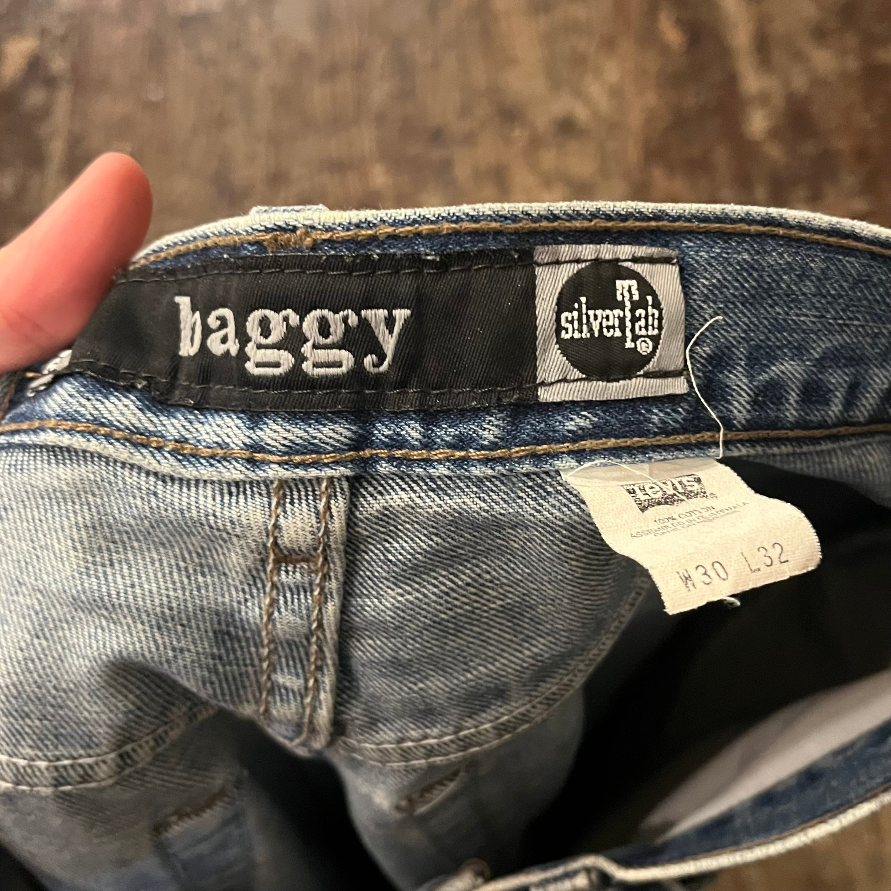 Levi's Silver Tab リーバイス シルバータブ baggy denim 977 刻印