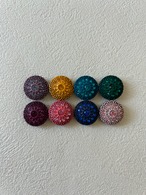 輸入デザインボタン レース デイジー ストーン 17mm アクセアリーパーツ デコレーション材 ストーン