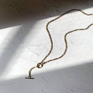 ＜stainless＞Kihei Figaro gold necklace