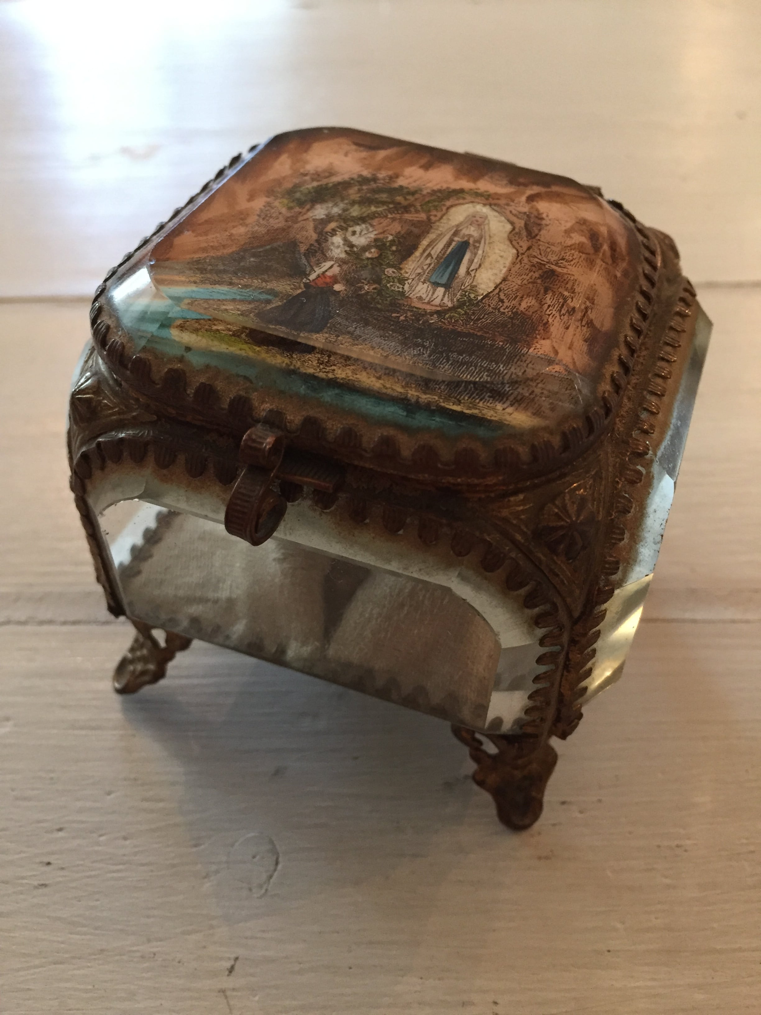 フランスアンティークジュエリーボックス | Antique＊Zakka Cherir + Fleur