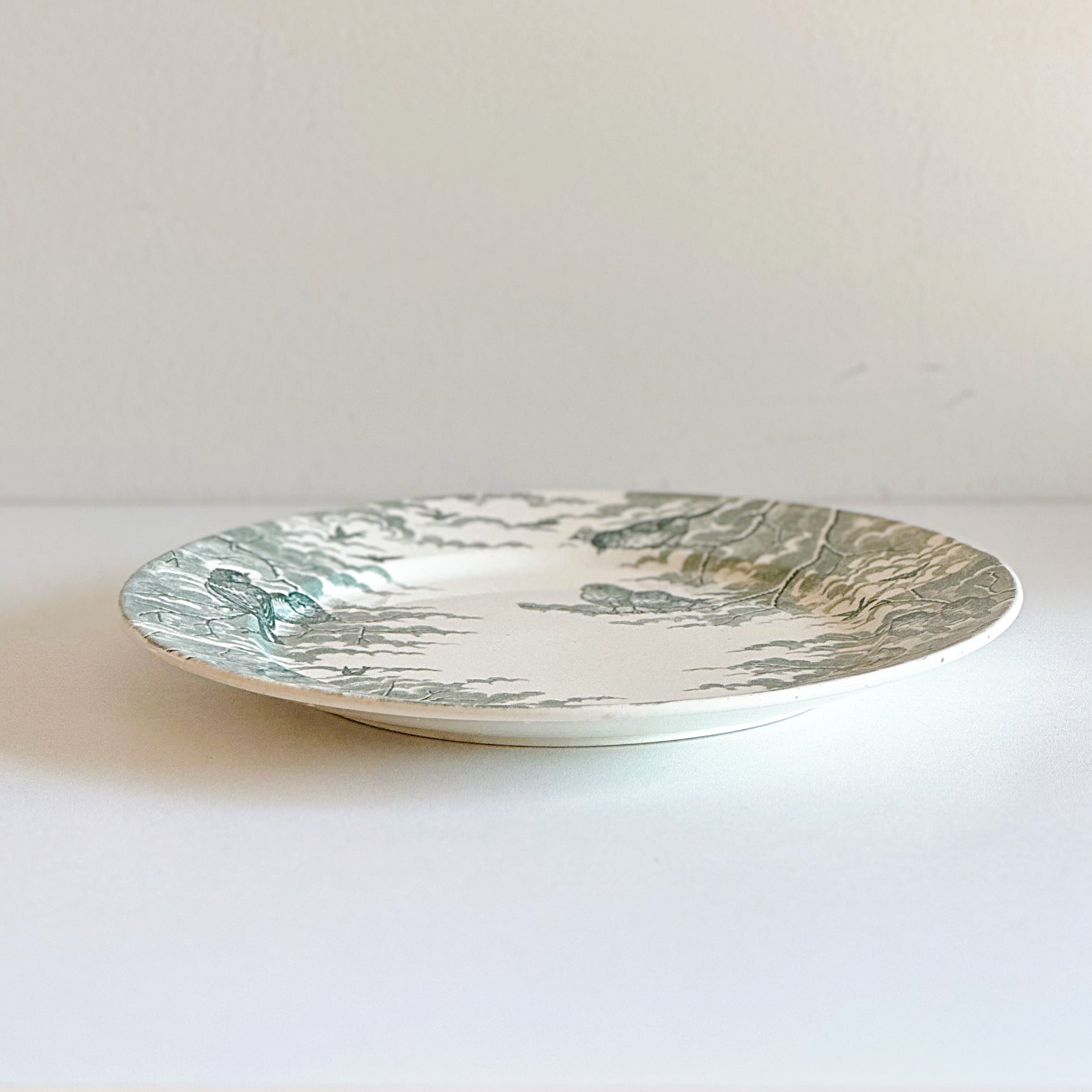 Sarreguemines サルグミンヌ プレート NEIGE A（フランス） | ぽわにえ