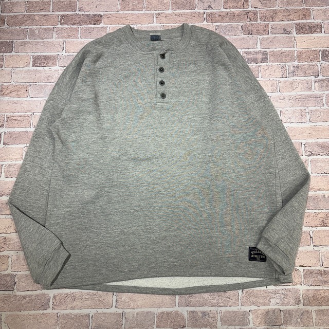 1990s RUSSELL SWEAT SHIRT HENLY GRAY USA