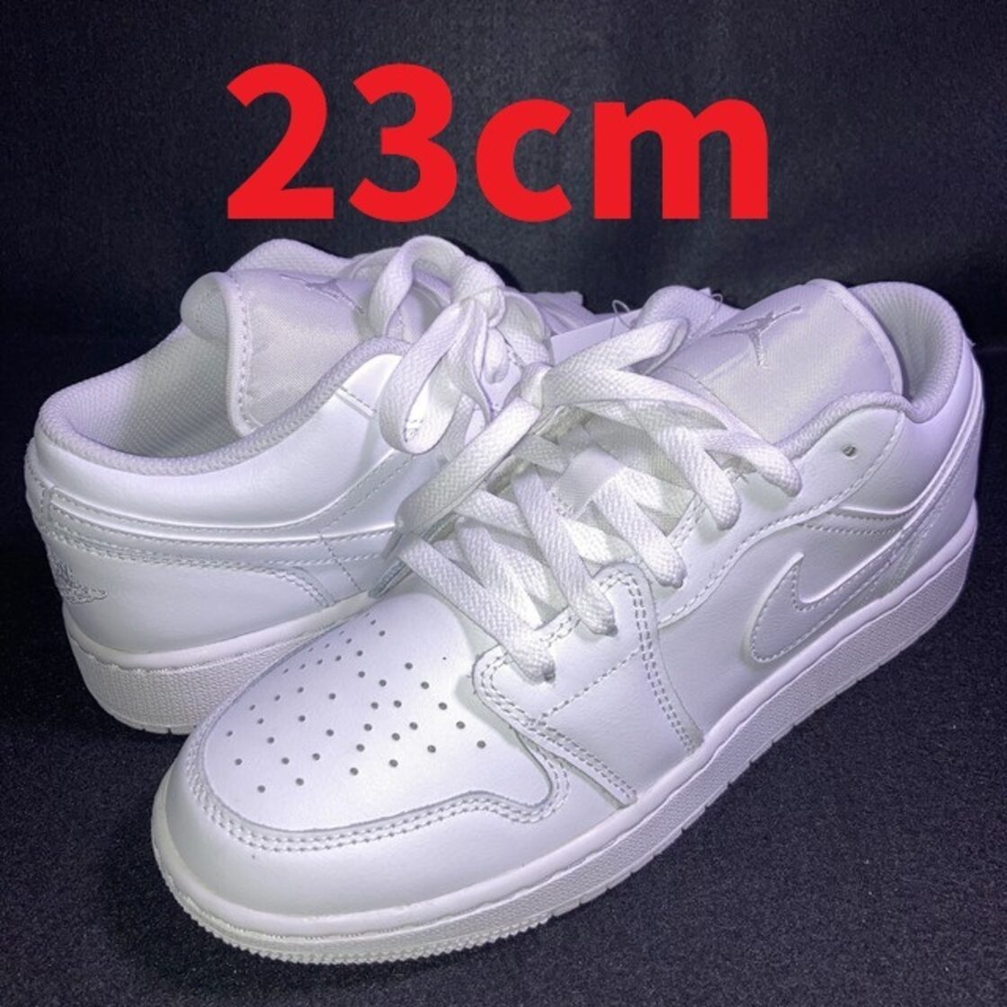 エアジョーダンワン ロー GS 白 ホワイト 23cm 箱付き | Pay ID
