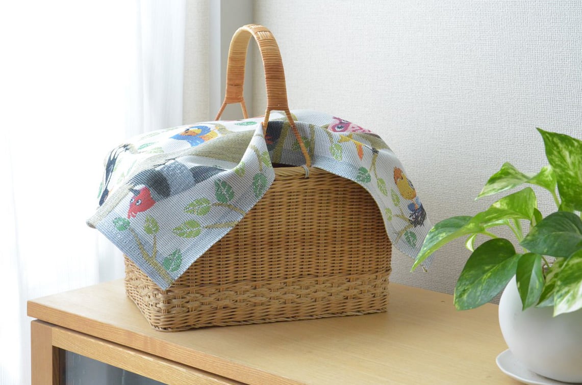 Ekelund キッチンタオル 35×50 〈vårfaglå〉