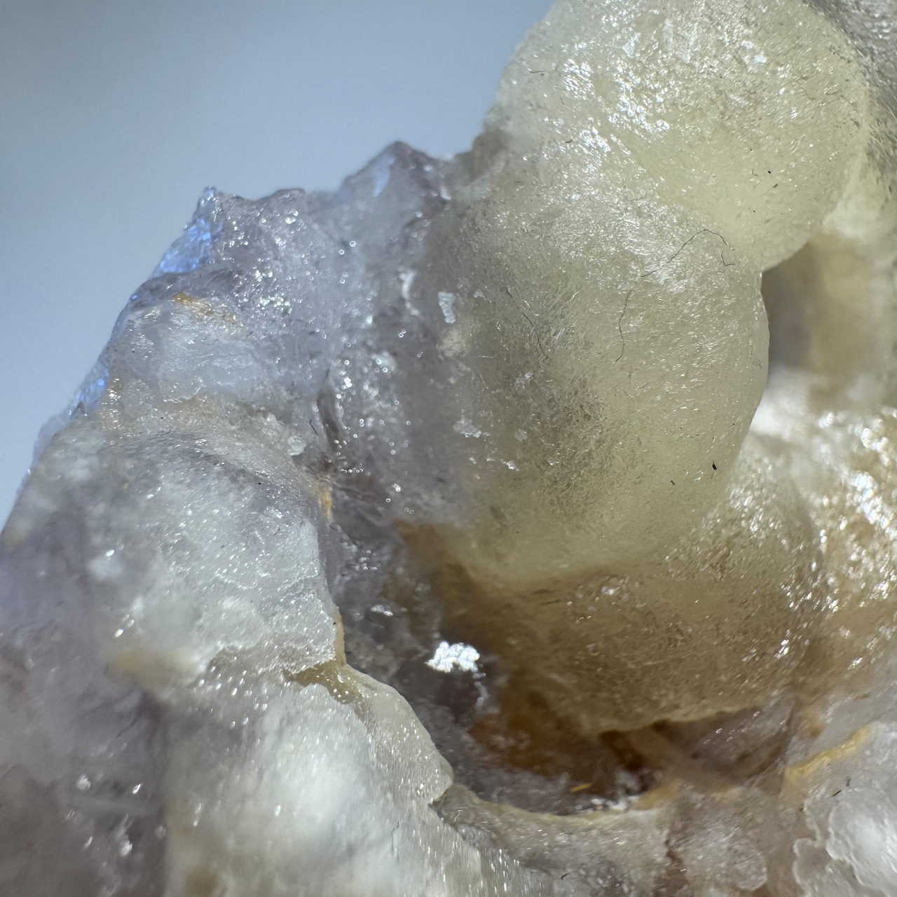 ポンデリングフローライト母岩付き*ブドウ状蛍石原石*251002*天然石*鉱物標本*インテリアストーン