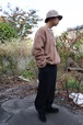 INNAT " HAND DYED FLEECE PULLOVER(Beige)"