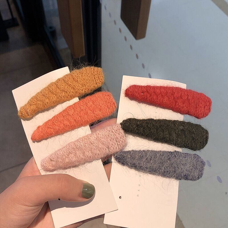 ウールヘアピン レッド ブラック・アイド・ピーズ72676207890