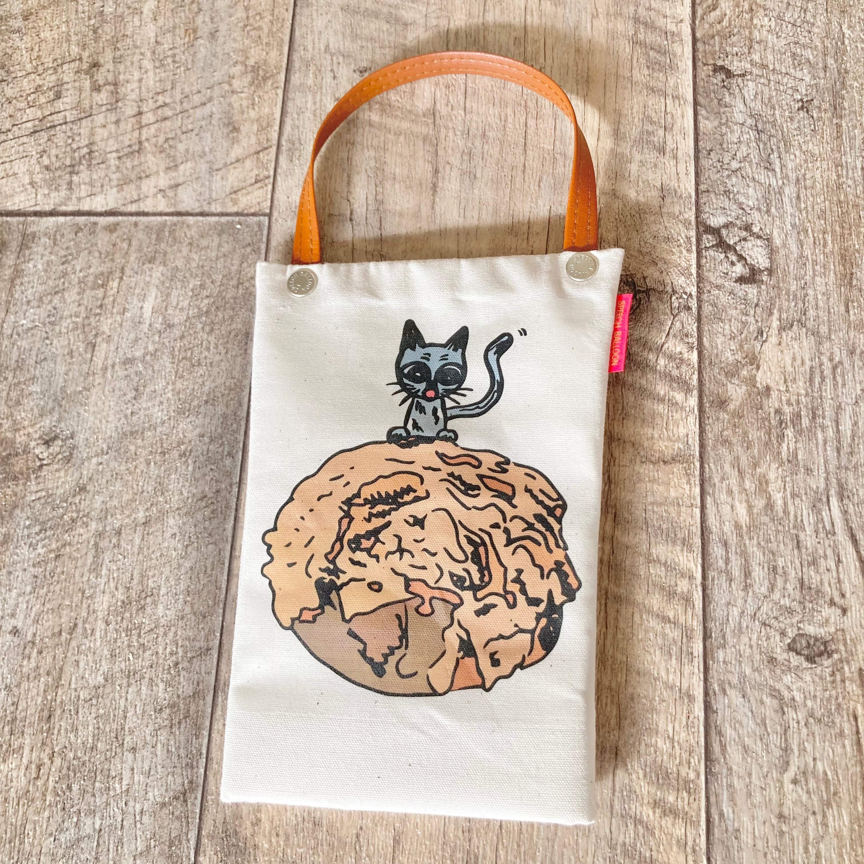 ペットボトルホルダー パンとおちゃねこ❤ | SPEECH BALLOON