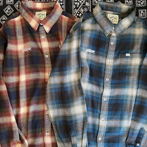 チェックフランネルシャツ / SEVENTY FOUR(セブンティーフォー) / CHECKED FLANNEL SHIRT L/S(STF26FW8)
