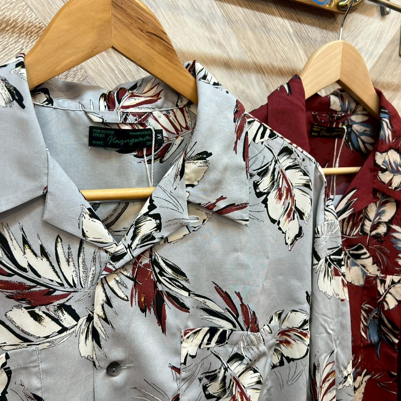 ナスングワム【Nasngwam】Southern Shirts (Gray) - 5
