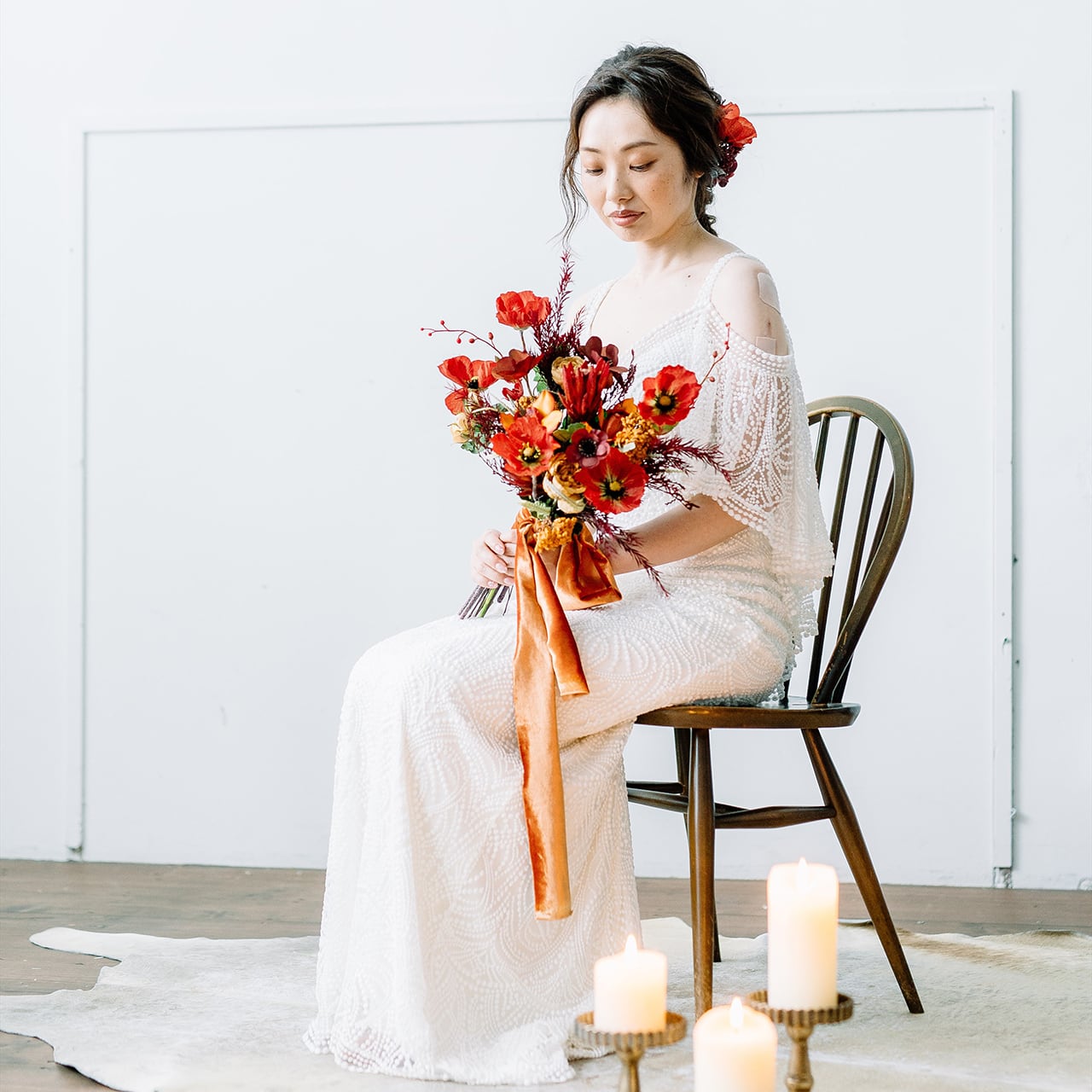 受注生産】テラコッタカラーブーケ | studio rose