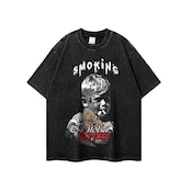 VINTAGE ストリート Smoking Tシャツ T879
