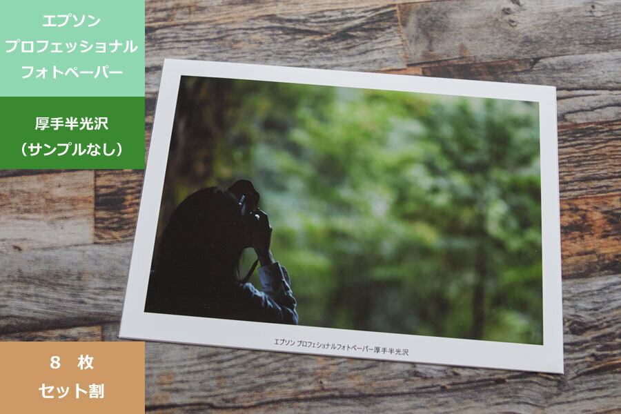 半光沢／半切・A3・A3ノビ（サンプルなし）］大判写真プリント