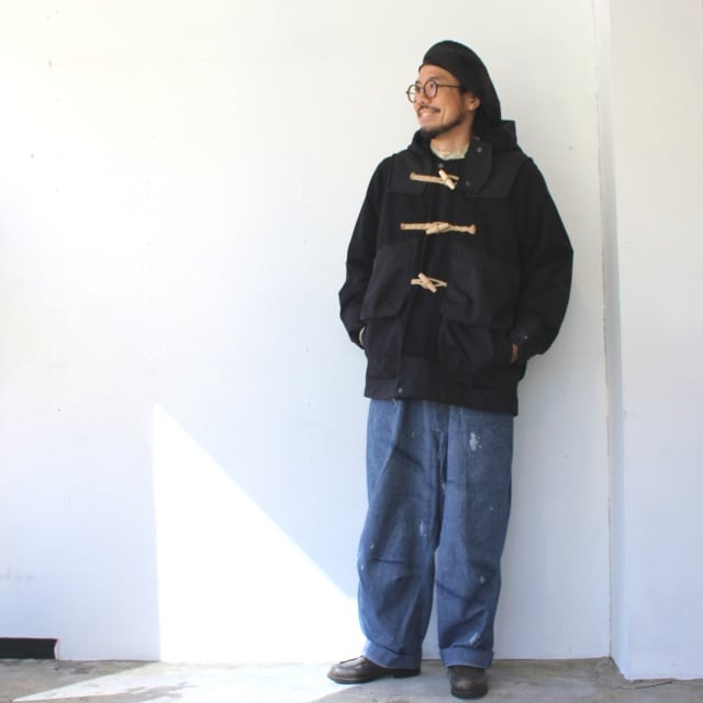 norbit × GLOVERALL Teck Monty Short Duffle Jacket （D.NAVY） | C