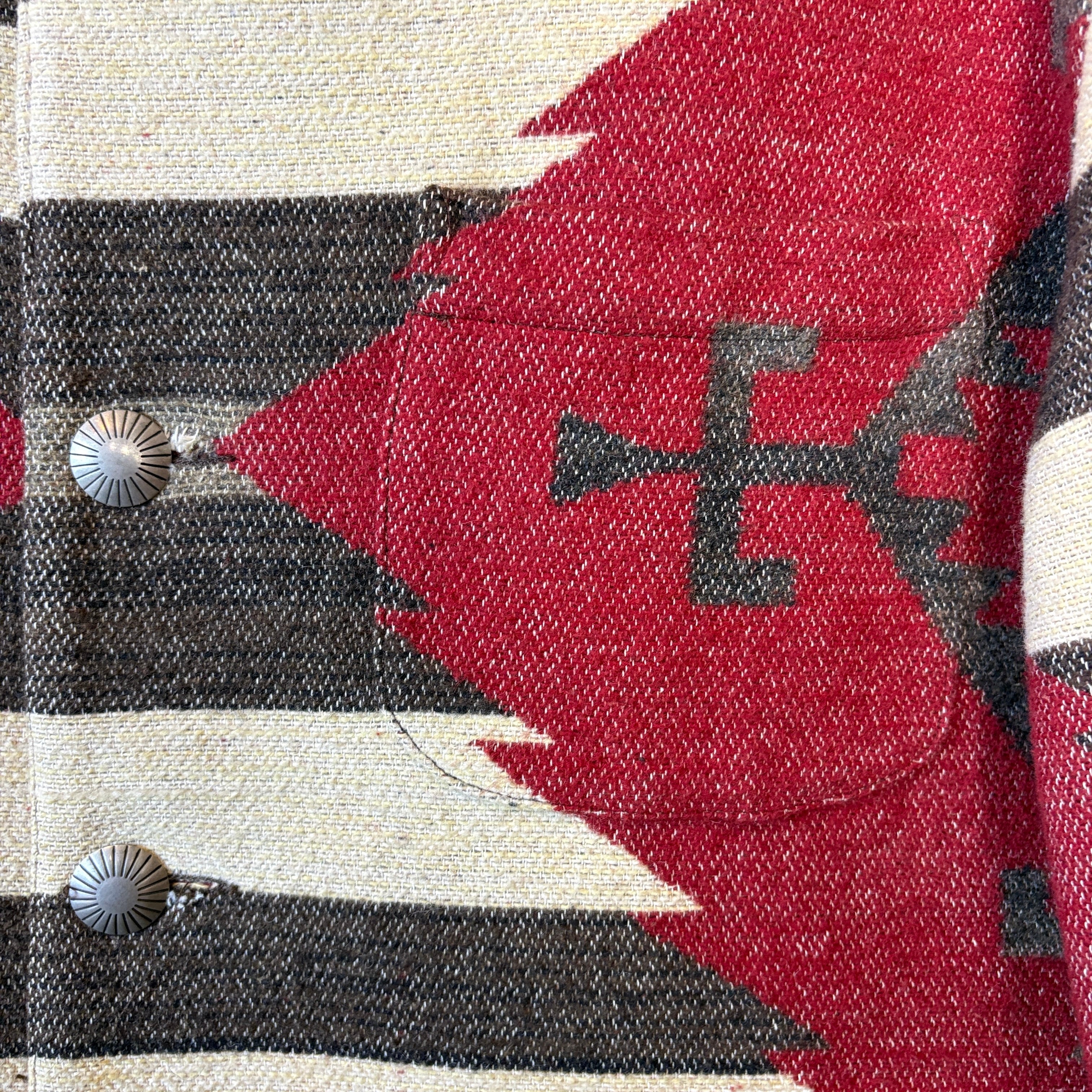 USA製 90s Ralph Lauren POLO COUNTRY ネイティブ柄 ラグジャケット