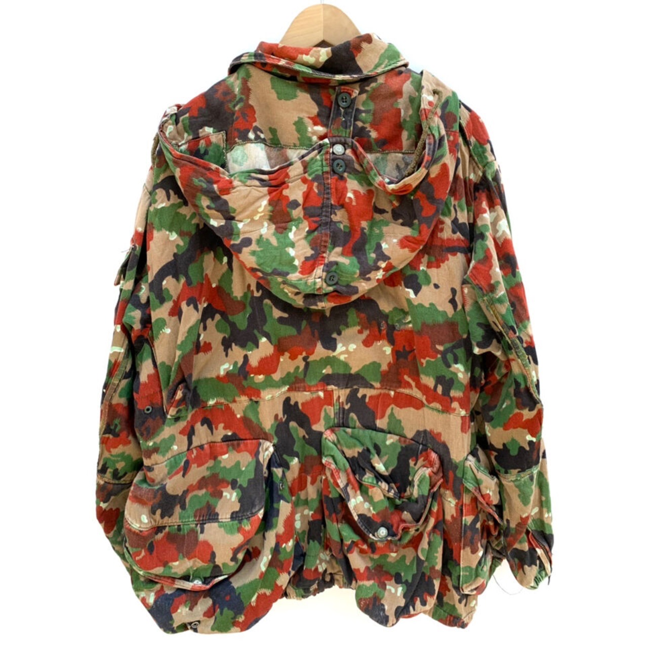 70s SWISS MILITARY "ALPINE CAMO" MOUNTAIN JACKET Size 52 (L程)