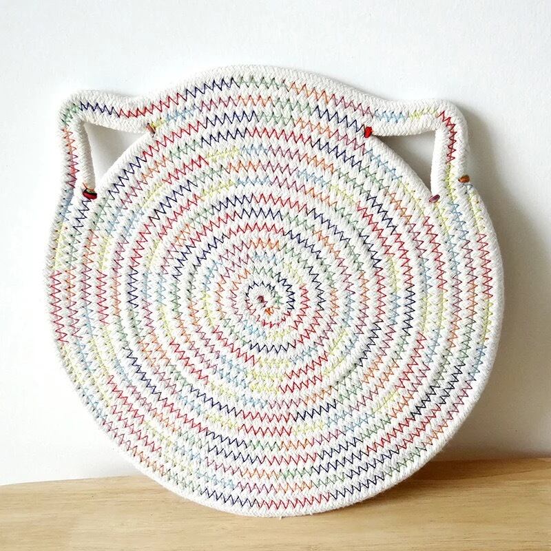 猫型プレイスマット　小さいサイズ