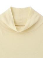 ETRE TOKYO バーサタイルハイネックシアーロンTee  YELLOW