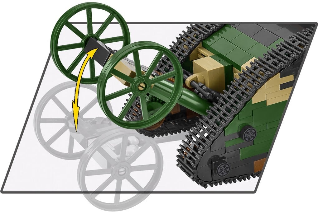 COBI #2993 マーク I 戦車 (Mark I) | ミリタリーブロック公式