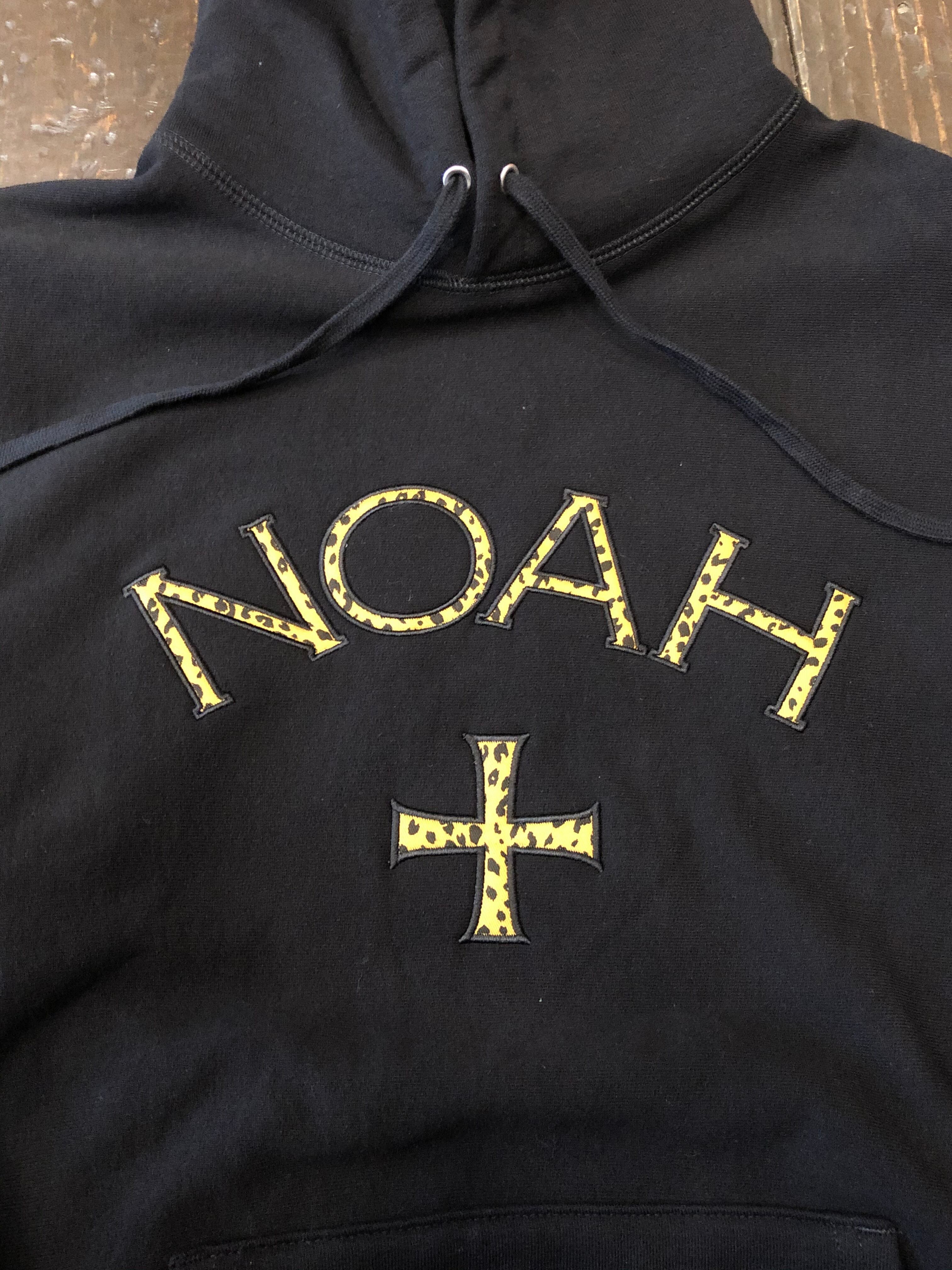 NOAH CORE LOGO HOODIE BLACK M