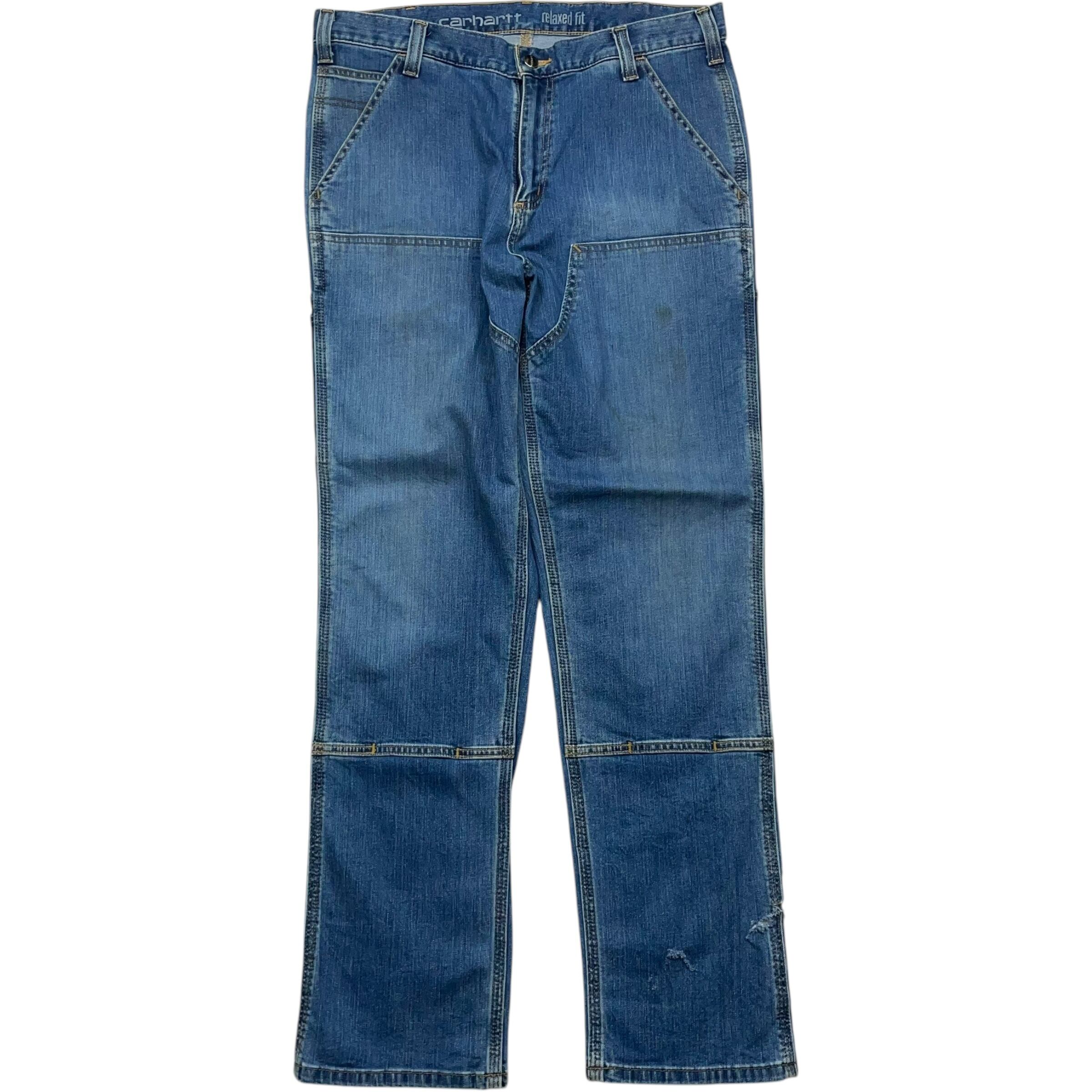 《実寸W36 L31》Carhartt カーハート デニムパンツ ダブルニー no.5059