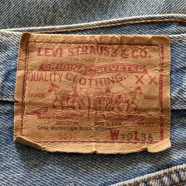 W30 L36】90s US.Levis 501 リーバイス サンアンジェロ工場(552