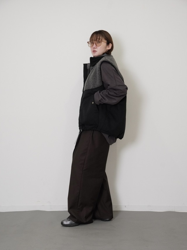 unisex【867design】Boa Switching Vest