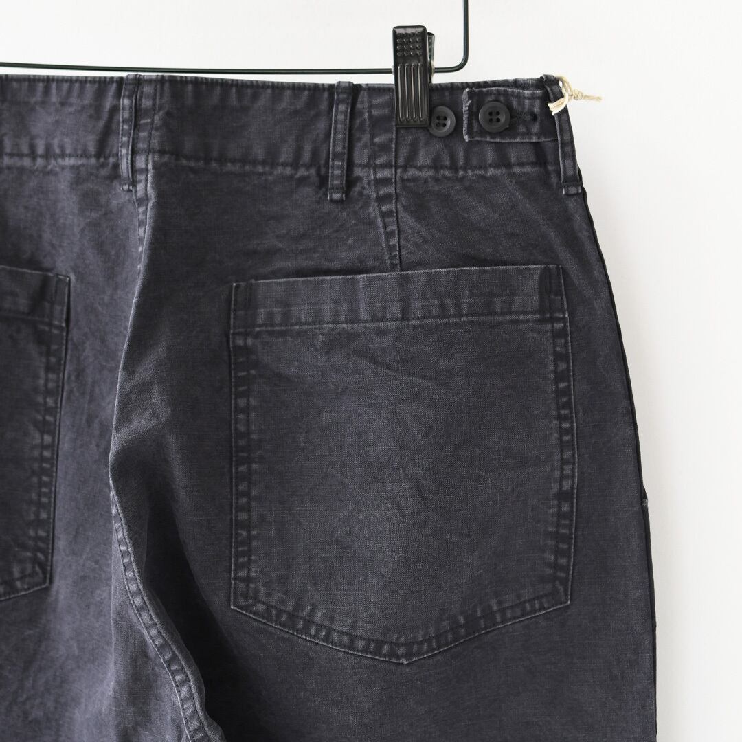 orslow [オアスロウ] SUMMER FATIGUE PANTS - BLACK -[01-5103-M61