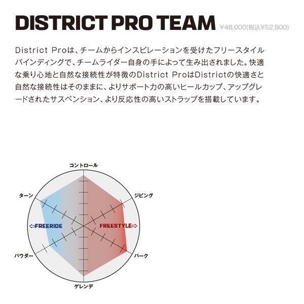 DISTRICT PRO TEAM CHROME sサイズ