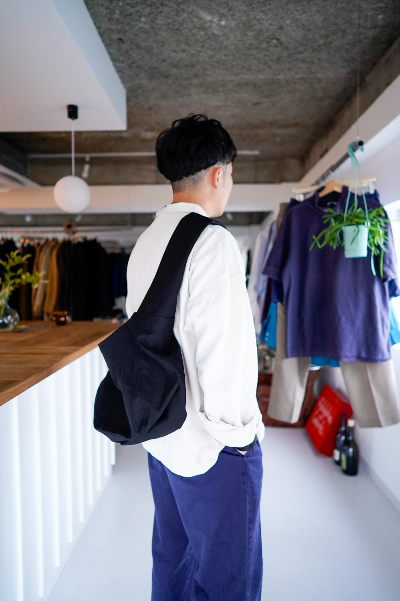 THE LABORDAY& BRO. CO.】Newspaper Bag, US Vintage Motif | from_antique