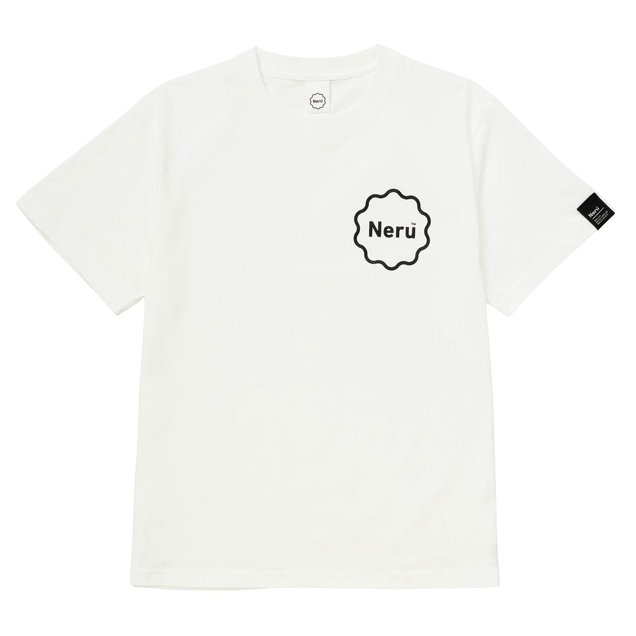 Neru Tシャツ ホワイト/ブラック Lサイズ Neru Official T-shirts | Neru THE SHOP