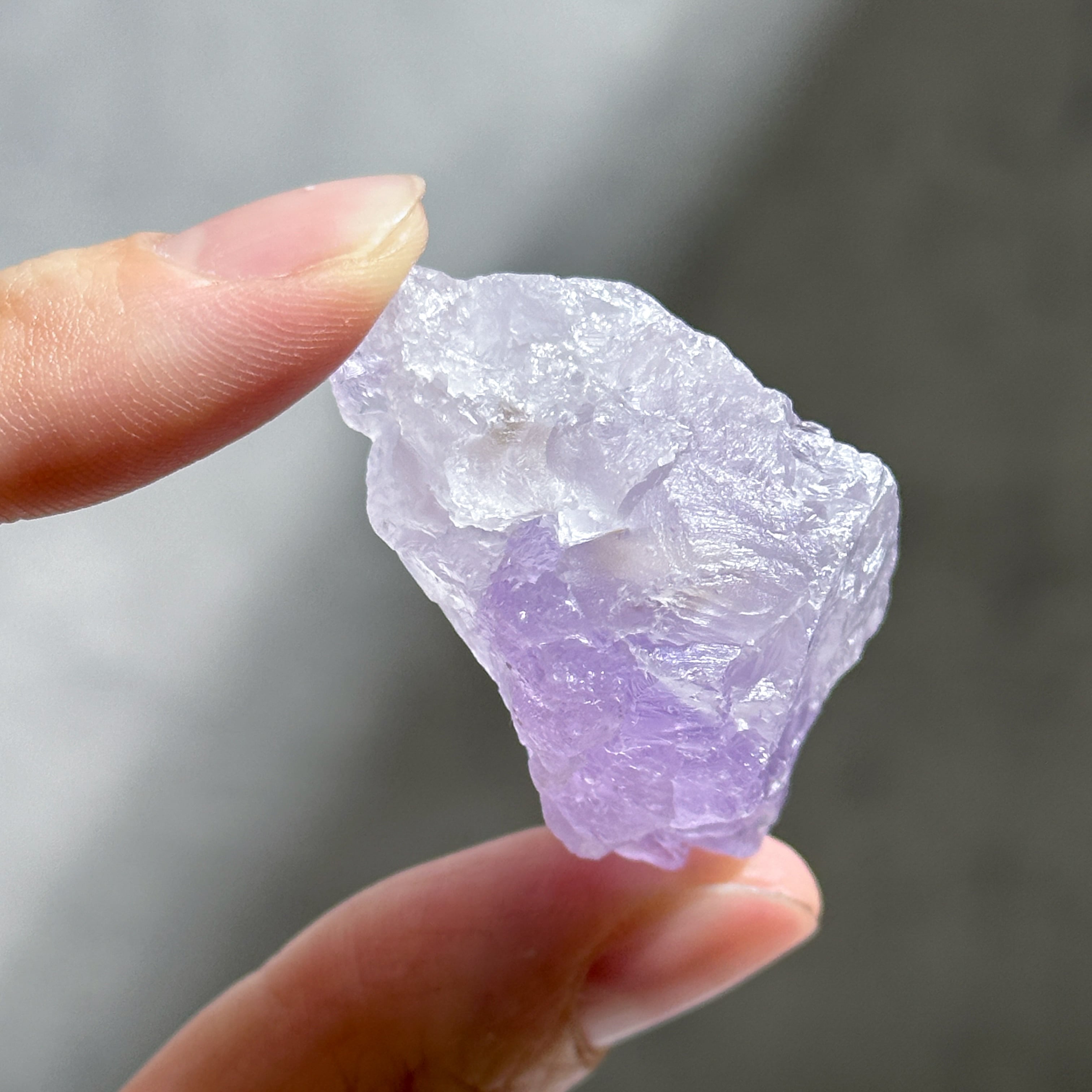 エッチドアメジスト（蝕像紫水晶・アイスクリスタル）11◇ Etched