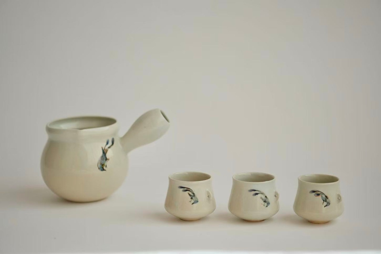 松本郁美 Ikumi Matsumoto - 白磁茶杯 cups