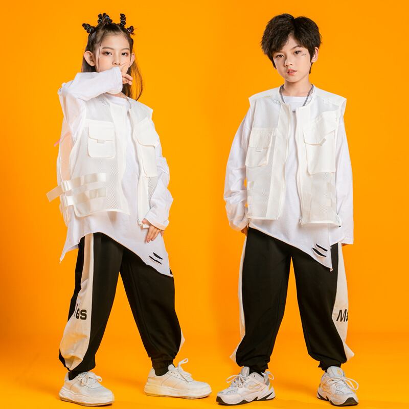 キッズ ダンス衣装 ヒップホップ ダンス レッスン着 HIPHOP 子供 ...