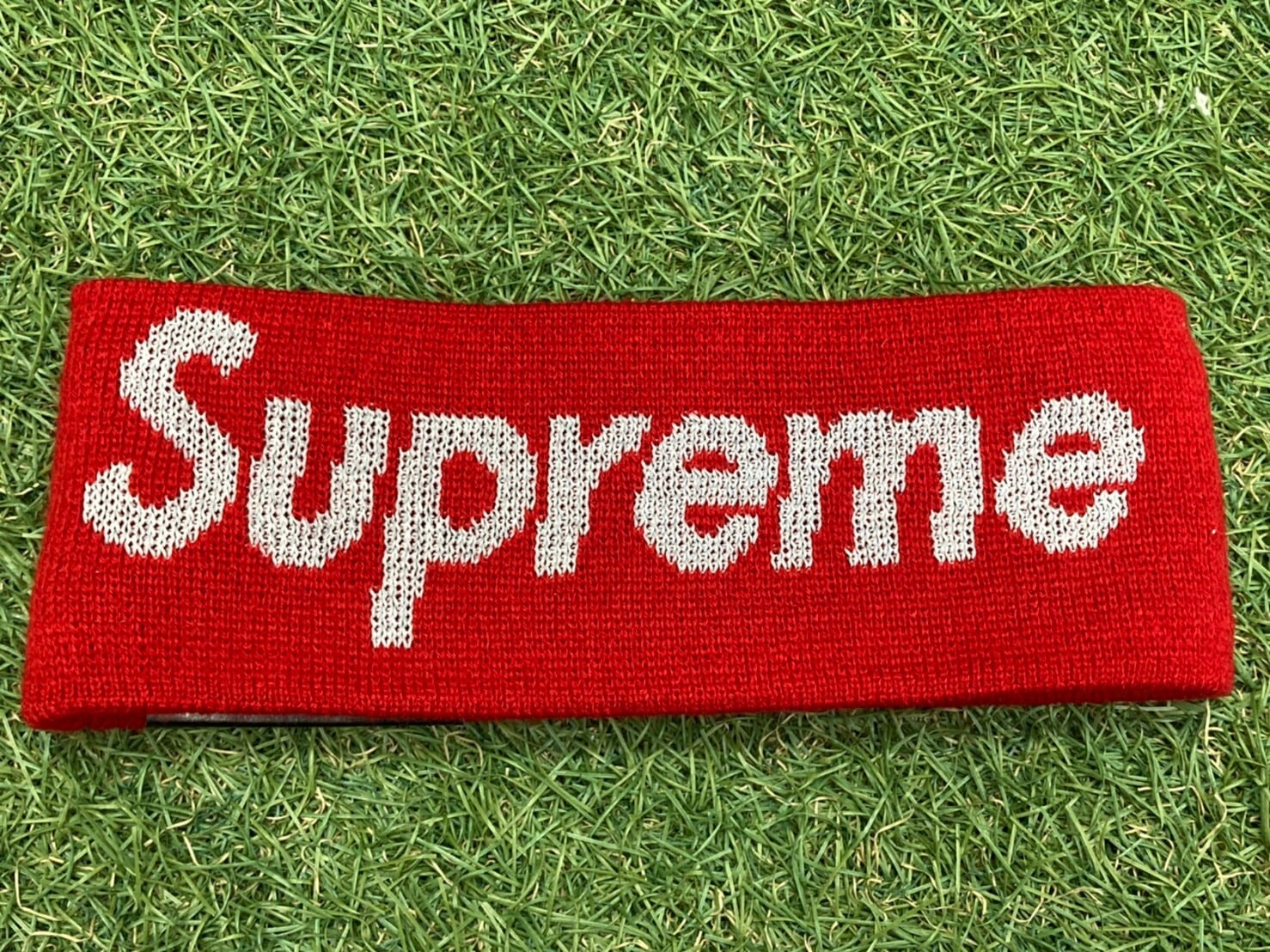supreme red headband