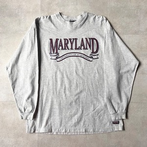 1990s LONG SLEEVE TEE " COLLEGE "