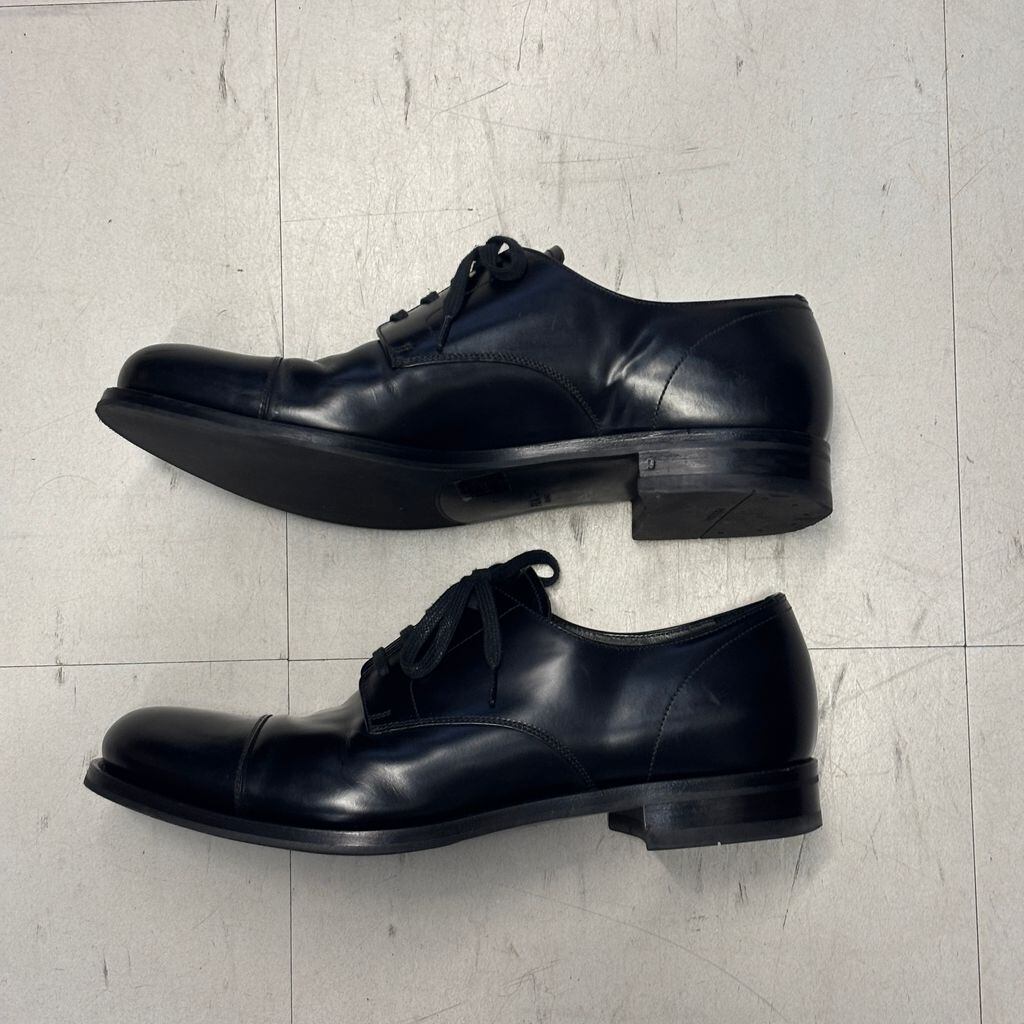 PRADA プラダ Brushed Spazzolato Leather Business Shoes レザー