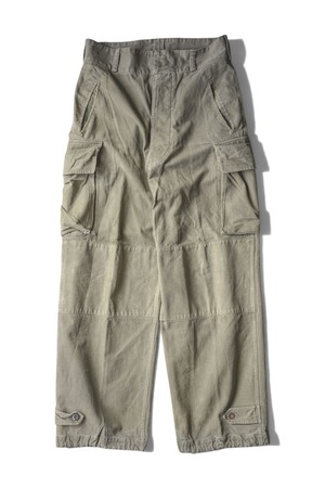 50's "French Army" M-47 Cotton Twill Cargo Trousers — Early Model