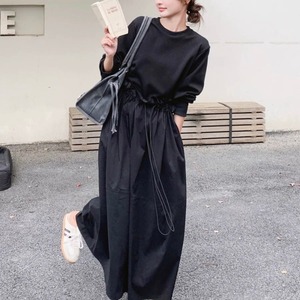 ウエスト切り替えワンピース　　232504