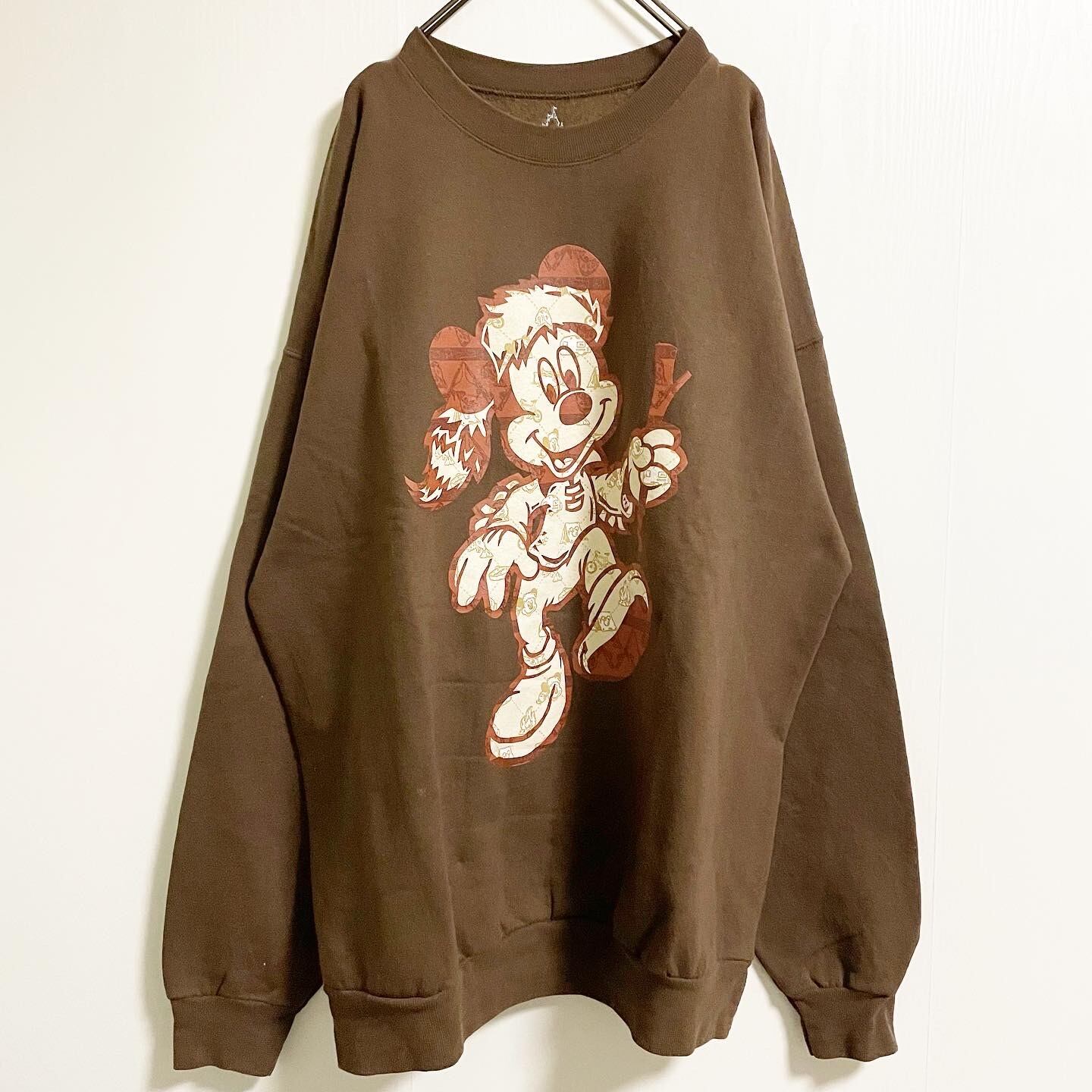 森の雑貨屋さん [古着]ディズニー トレーナー バックロゴ ライオン